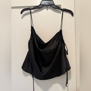 NWT Black boutique silky tank